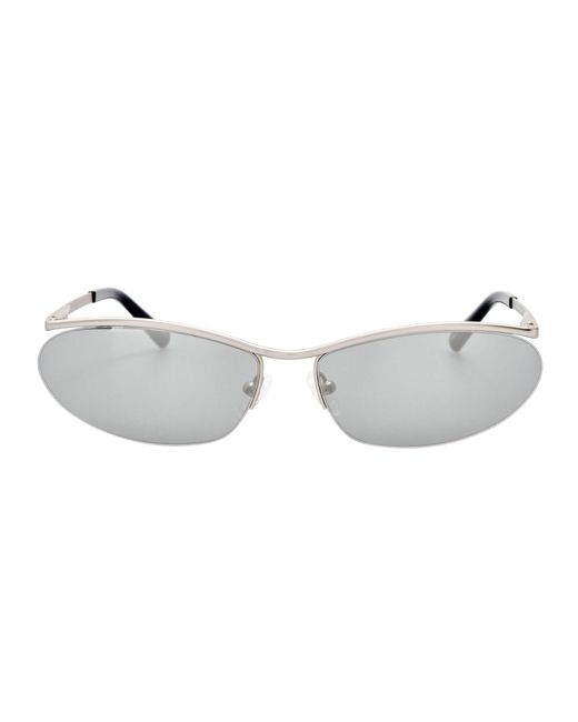The Attico Gray Charlotte Sunglasses