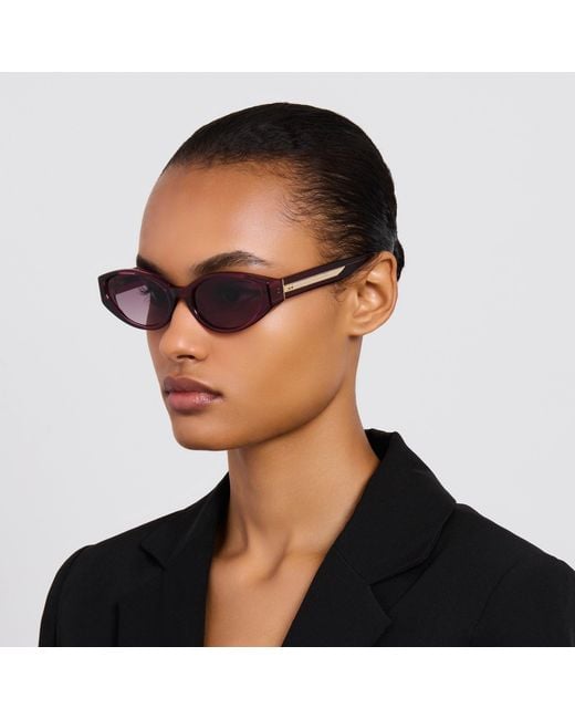 Linda Farrow Pink Lyra Sunglasses