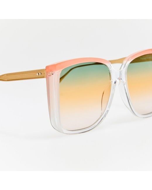 Linda Farrow Multicolor Helena Sunglasses