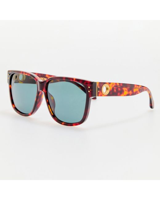 Linda Farrow Black Perry Sunglasses