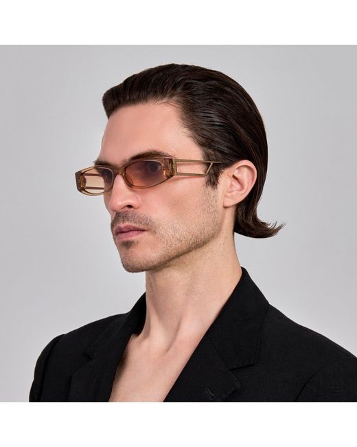 Linda Farrow Multicolor Susie Vista Temple Sunglasses