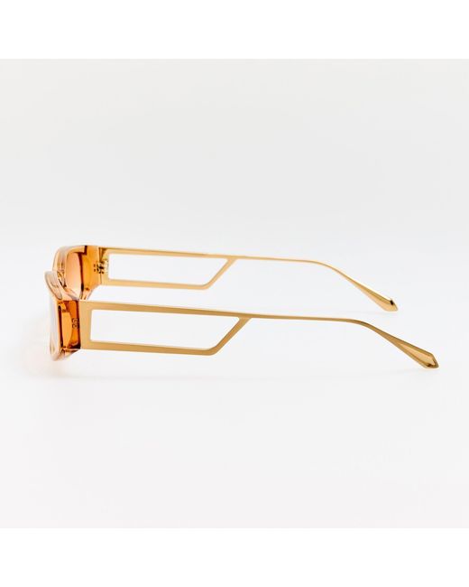 Linda Farrow Multicolor Susie Vista Temple Sunglasses