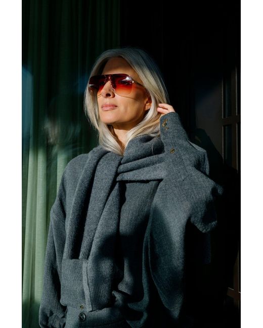 Linda Farrow Pink Taya Sunglasses