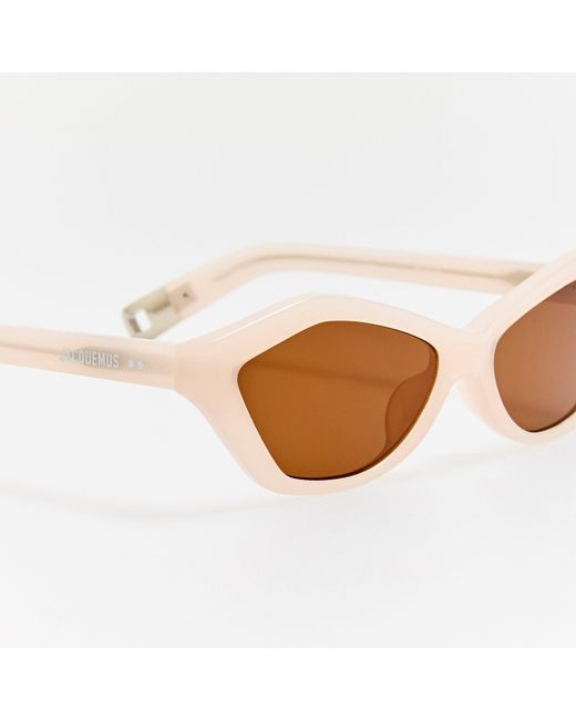 Jacquemus Brown Bambino Sunglasses