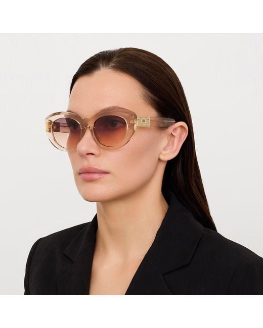 Linda Farrow Pink Anna Sunglasses