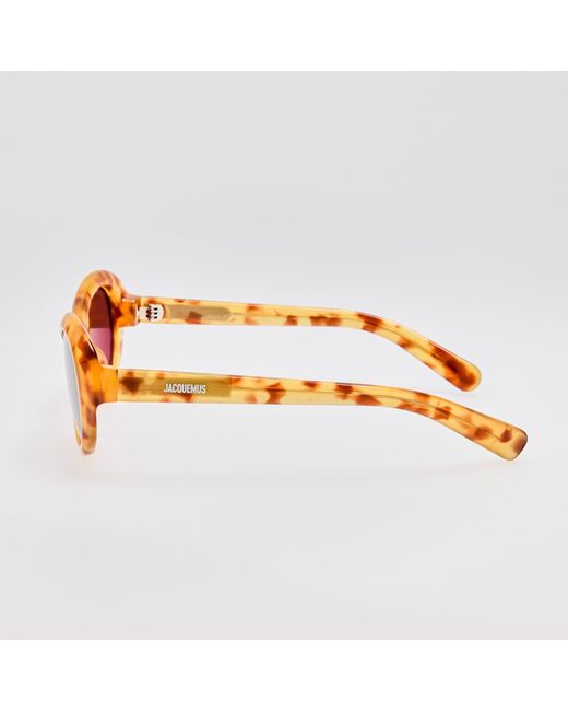 Jacquemus Red Rond Sunglasses