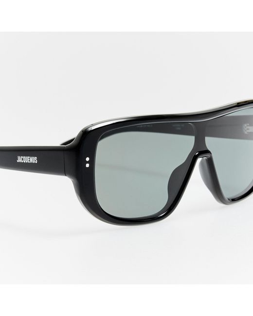 Jacquemus Black Masco Sunglasses
