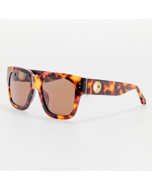 Linda Farrow Brown The Amber | Sunglasses