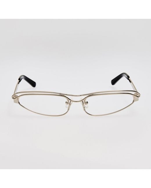 The Attico Metallic Norma Optical