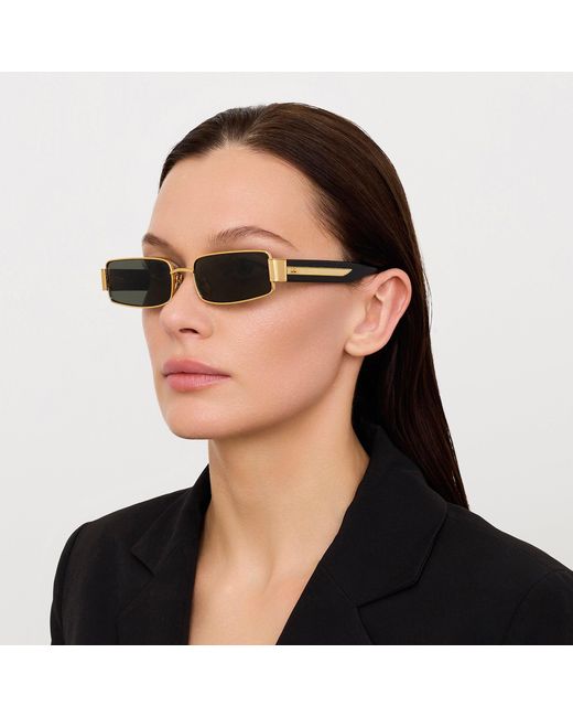 Linda Farrow Brown Kaia Sunglasses