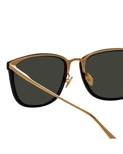 Linda Farrow Pink Men's Cassin D-frame Sunglasses for men