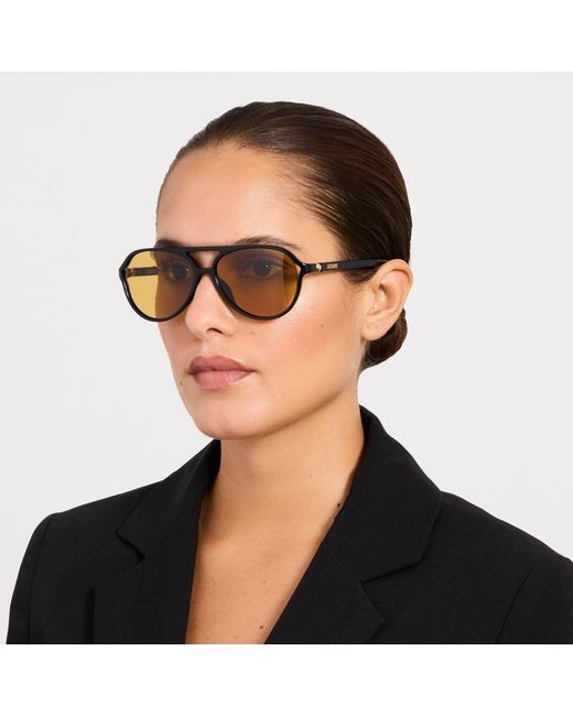 Jacquemus Brown Pastro Sunglasses