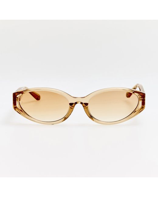 Linda Farrow Natural Lyra Sunglasses