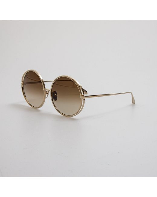 Linda Farrow Black Selene Sunglasses