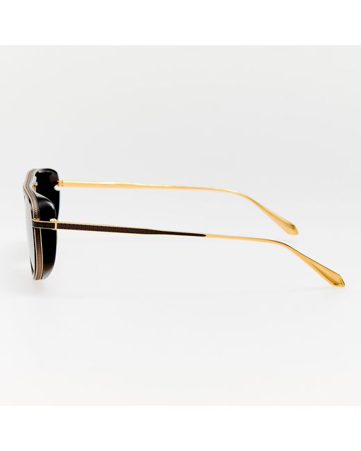 Linda Farrow Brown Calder Sunglasses