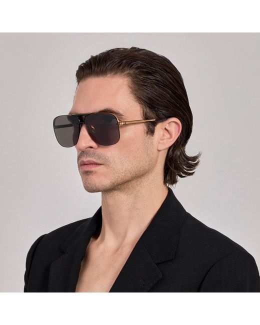 Linda Farrow Brown Skye Sunglasses