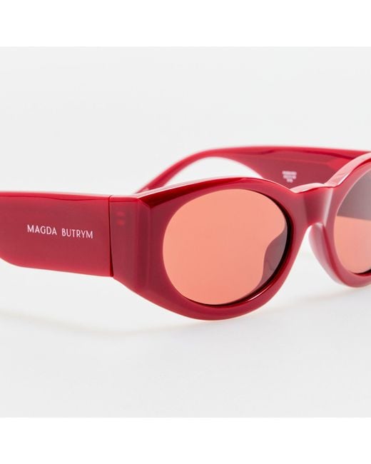 Magda Butrym Brown Sunglasses
