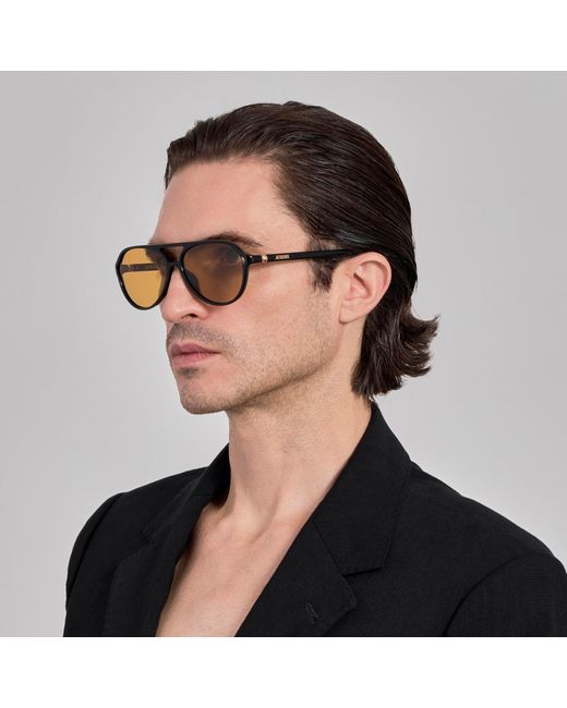 Jacquemus Brown Pastro Sunglasses
