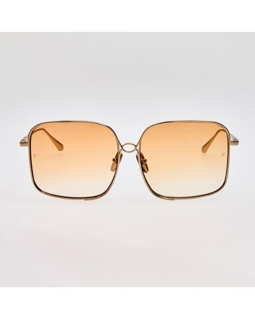 Linda Farrow Brown Genevieve Sunglasses