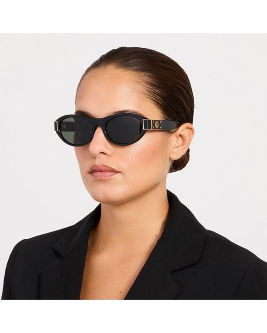 Linda Farrow Brown Sirena Sunglasses