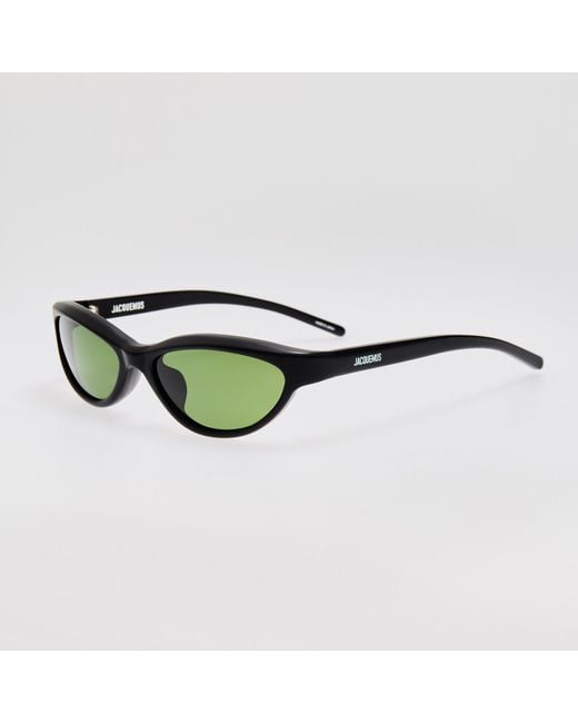 Jacquemus Green Curvo Sunglasses