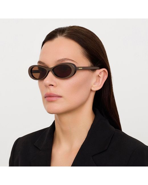 Jacquemus Brown Nuvola Sunglasses
