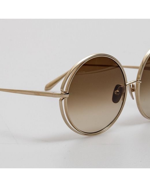 Linda Farrow Black Selene Sunglasses