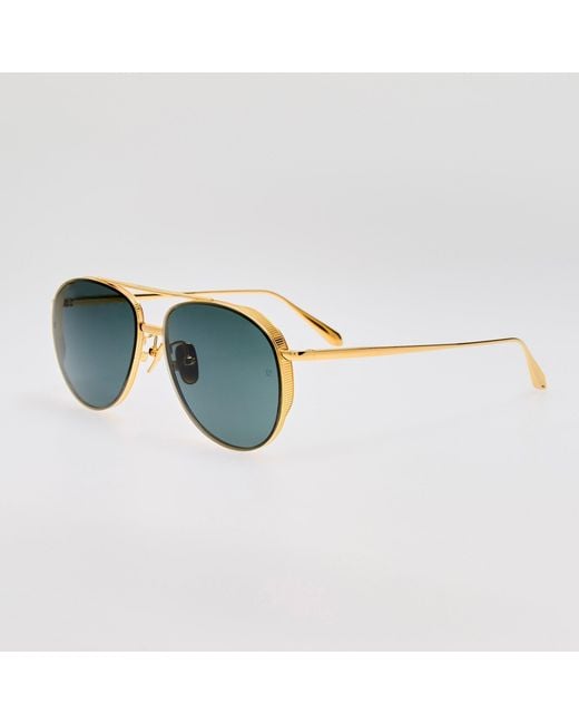 Linda Farrow Brown Meret Sunglasses