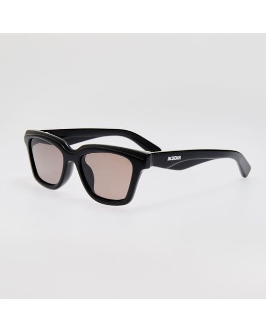 Jacquemus Brown Carre Sunglasses