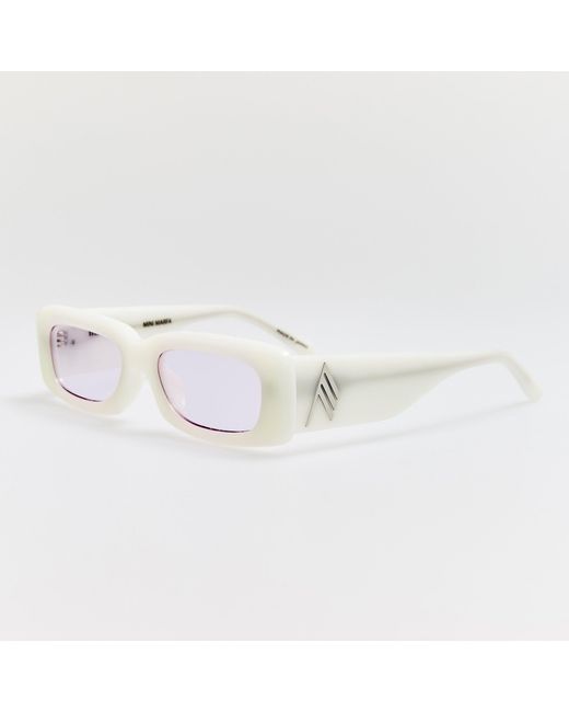 The Attico Metallic Mini Marfa Sunglasses