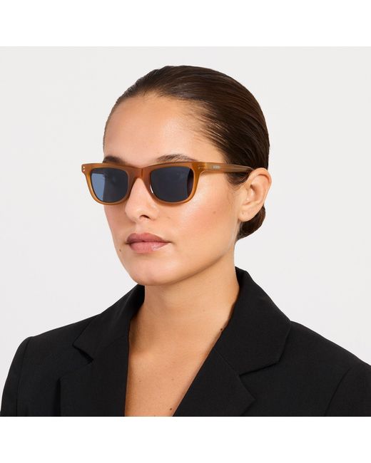Jacquemus Blue Pilotis Sunglasses