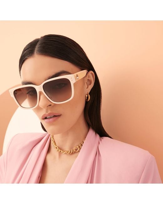 Linda Farrow Brown Perry Sunglasses