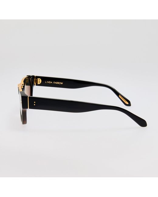 Linda Farrow Brown Marcel Sunglasses
