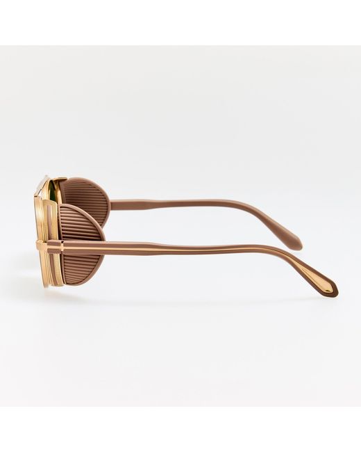 Linda Farrow Green Baret Explorer Sunglasses