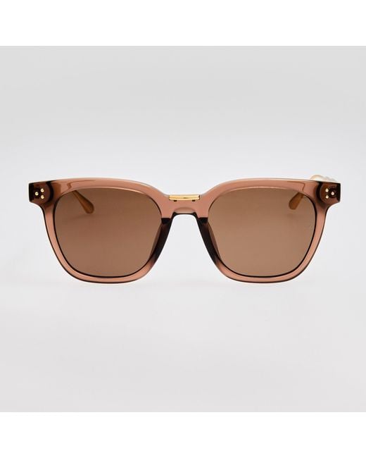 Linda Farrow Brown Evan Sunglasses