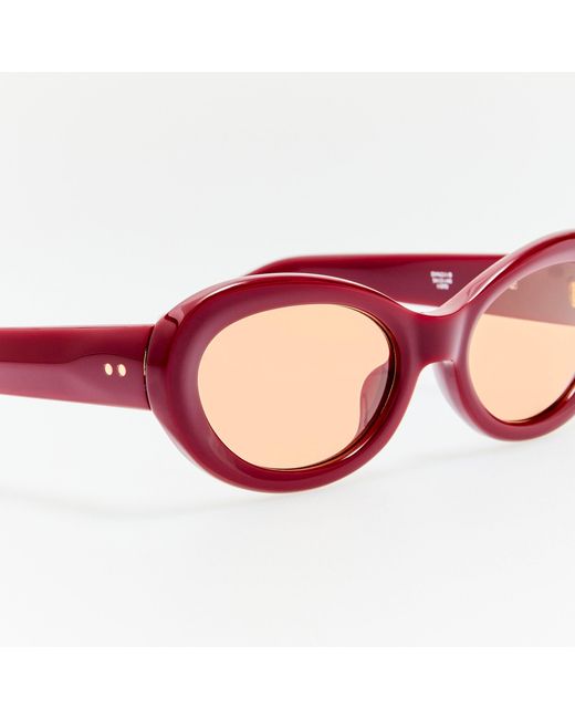Dries Van Noten Pink Oval Sunglases