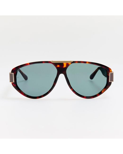 Linda Farrow Brown Rowan Sunglasses