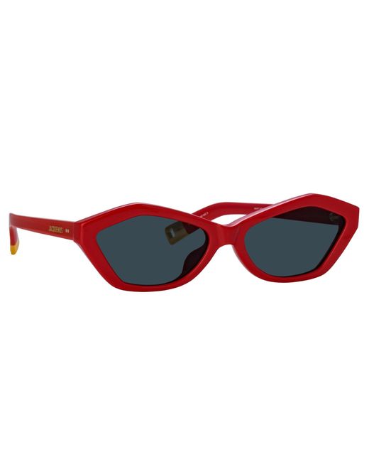 Jacquemus Red Sunglasses
