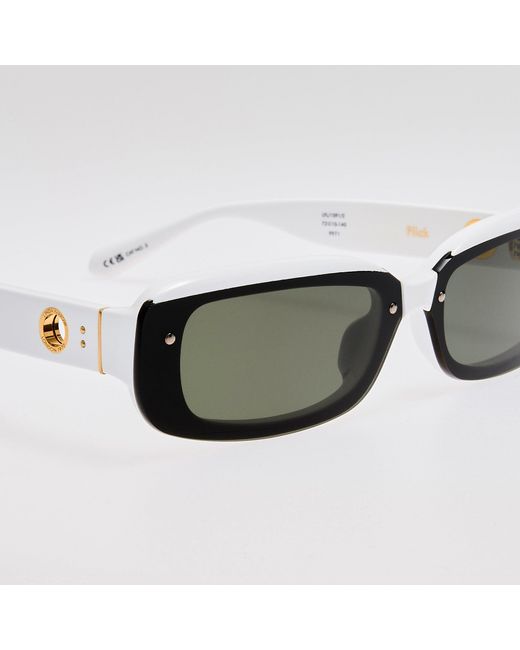 Linda Farrow Brown Flick Sunglasses