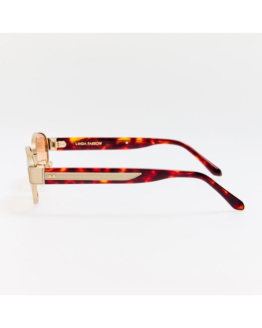 Linda Farrow Brown Sheri Sunglasses