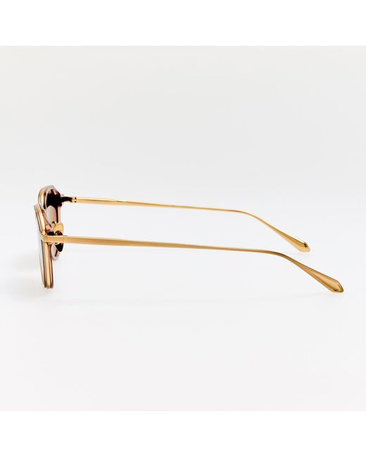 Linda Farrow Brown Dellal Sunglasses