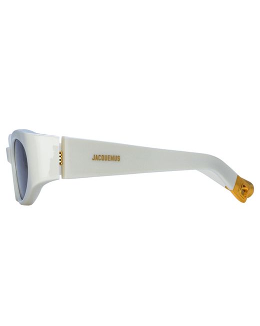 Jacquemus Blue Ovalo Oval Sunglasses