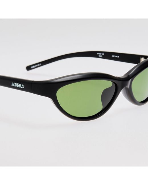 Jacquemus Green Curvo Sunglasses