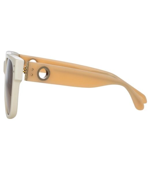 Linda Farrow Brown Perry Sunglasses