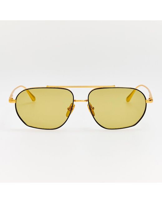 Linda Farrow Brown Arden Sunglasses