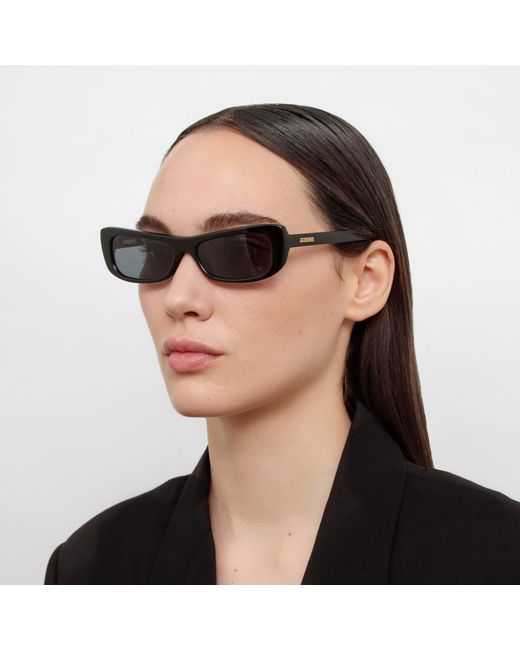 Jacquemus Blue Capri Rectangular Sunglasses