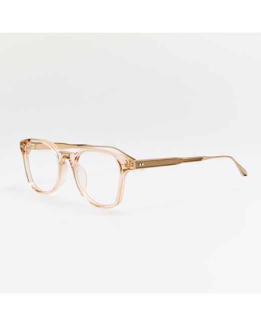 Linda Farrow Metallic Paulson Optical