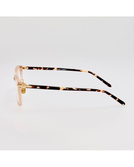 Linda Farrow Metallic Ernst Optical