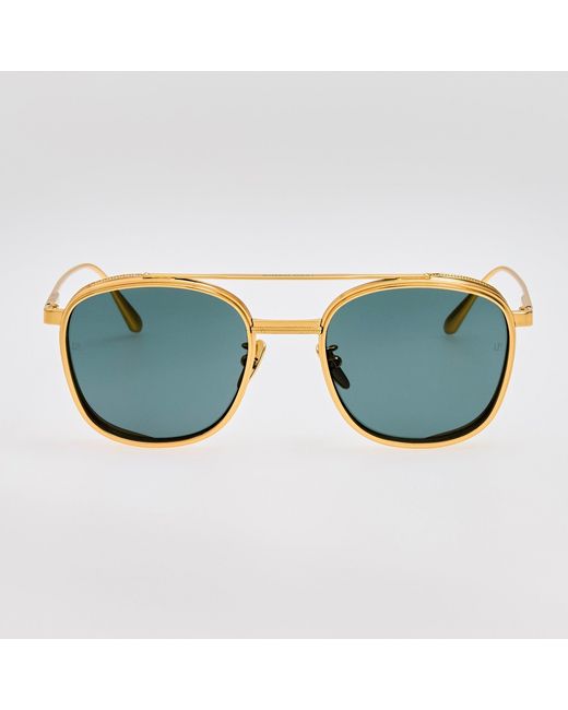 Linda Farrow Blue Varo Sunglasses