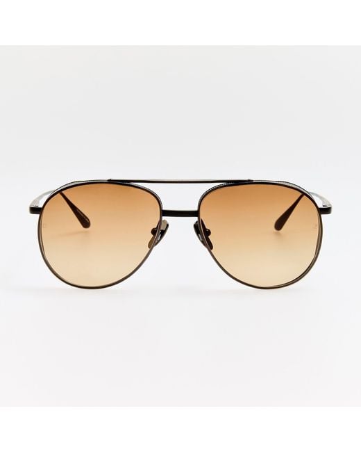 Linda Farrow Brown Meret Sunglasses